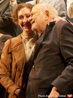 Micaela Diamond and Book Writer Alfred Uhry @ BroadwayWorld Micaela Diamond and Book Writer Alfred Uhry Photo