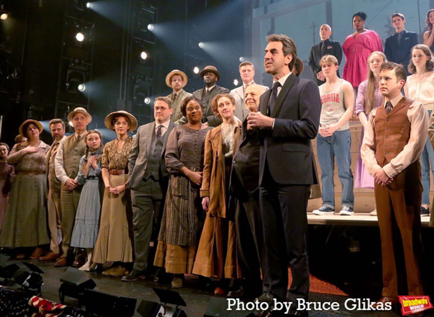 Photos: Ben Platt, Micaela Diamond and the Cast of PARADE Take Their Opening Night Bows  Image