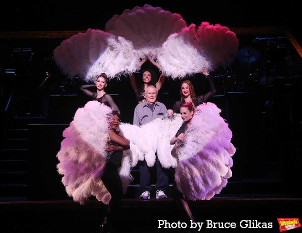 Mary Claire King, Arian Keddell, John Kander, Rachel Schur, Sharon Moore and Christine Cornish at 