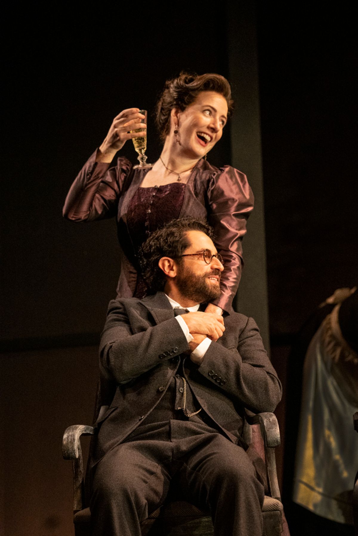 Sarah Killough and Brandon Uranowitz  at 