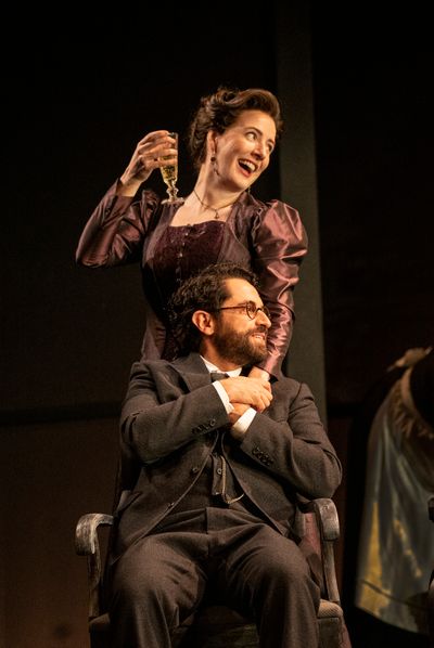 Sarah Killough and Brandon Uranowitz  Photo