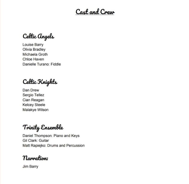 Interview: Louise Barry & Olivia Bradley of CELTIC ANGELS IRELAND at Reynolds Performance Hall  Image