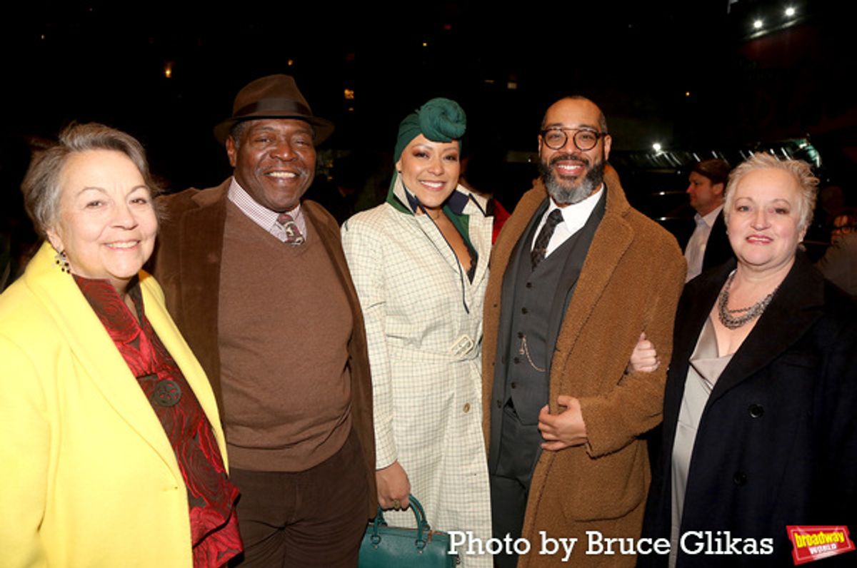 Deborah Brevoort, Chuck Cooper, Lilli Cooper, Eddie Cooper and Tisa Farley at 