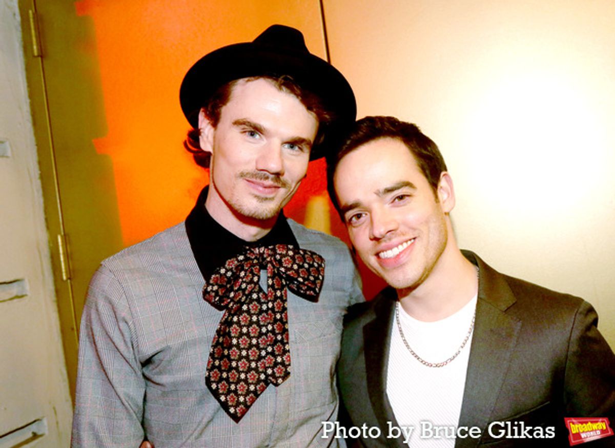 Jay Armstrong Johnson and Will Beech at 