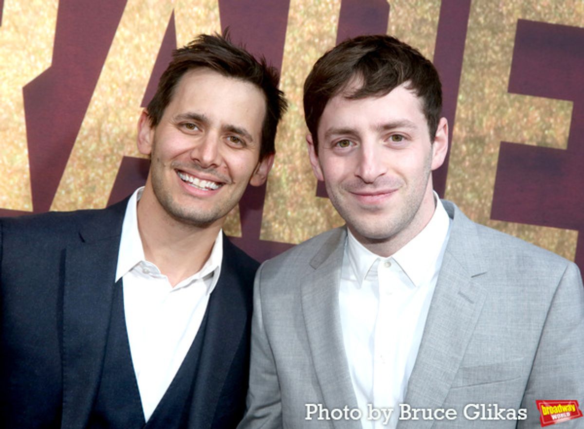 Benj Pasek and Alex Edelman at 