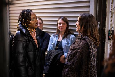 Alanis Morissette and Carmella Taitt  Photo
