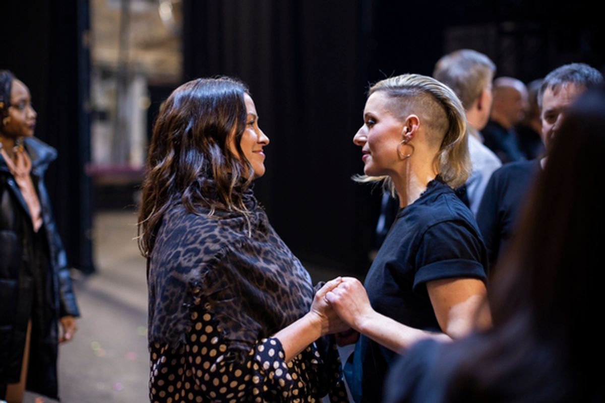 Alanis Morissette and Jena VanElslander  at 