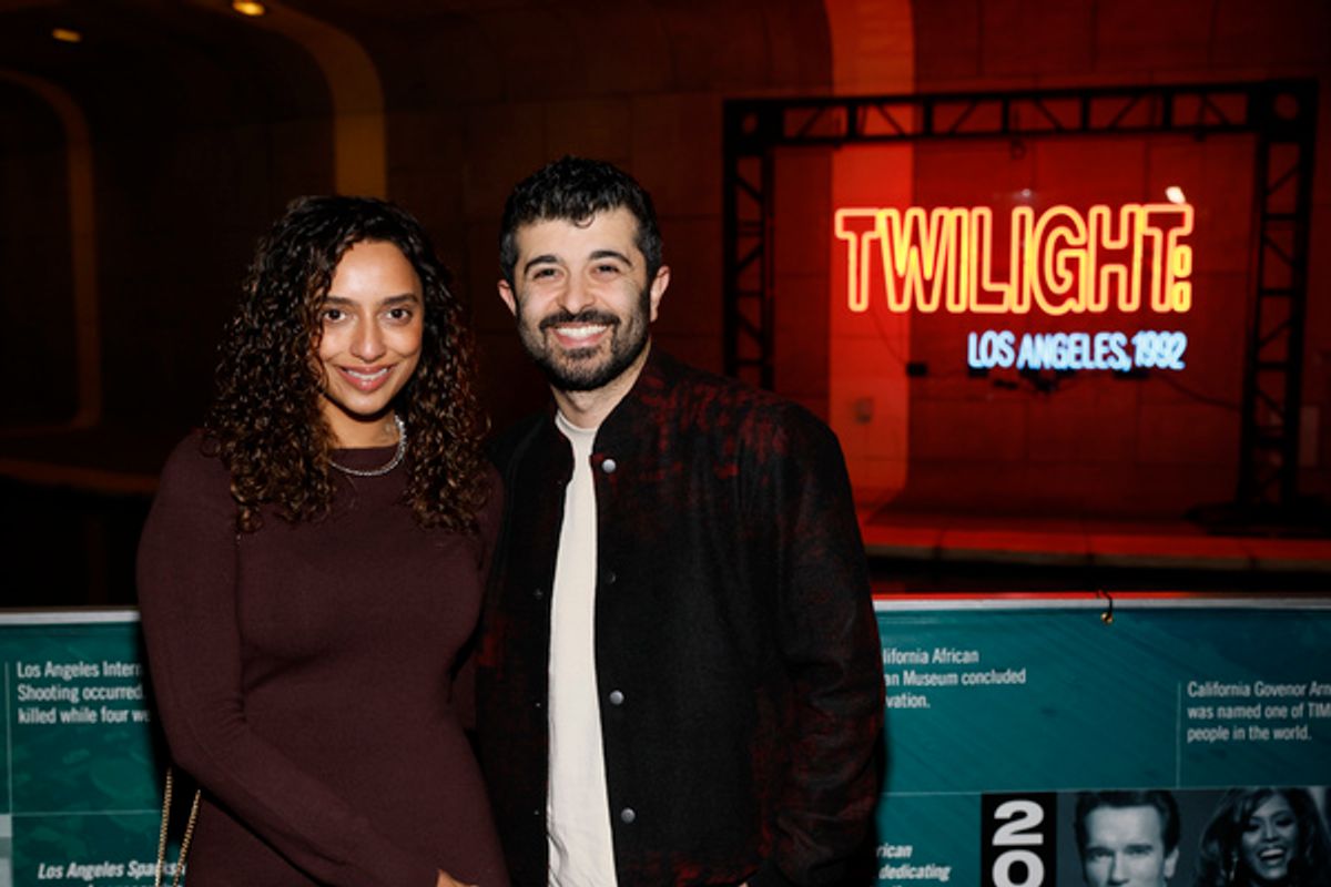 Sana Afzal and Behzad Dabu at 