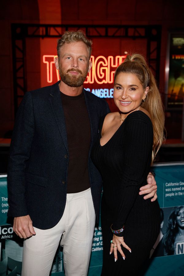 Per Daniel Göransson and actor Mara Marini Photo