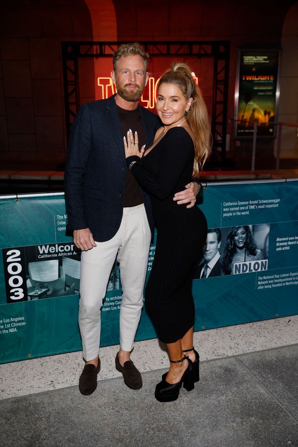 Per Daniel Göransson and actor Mara Marini Photo