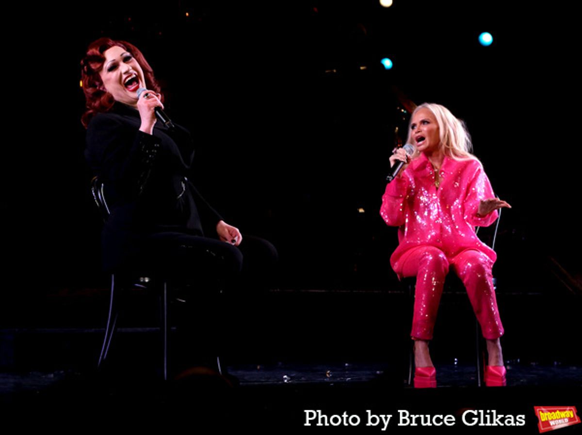 Jinkx Monsoon and Kristin Chenoweth  at 