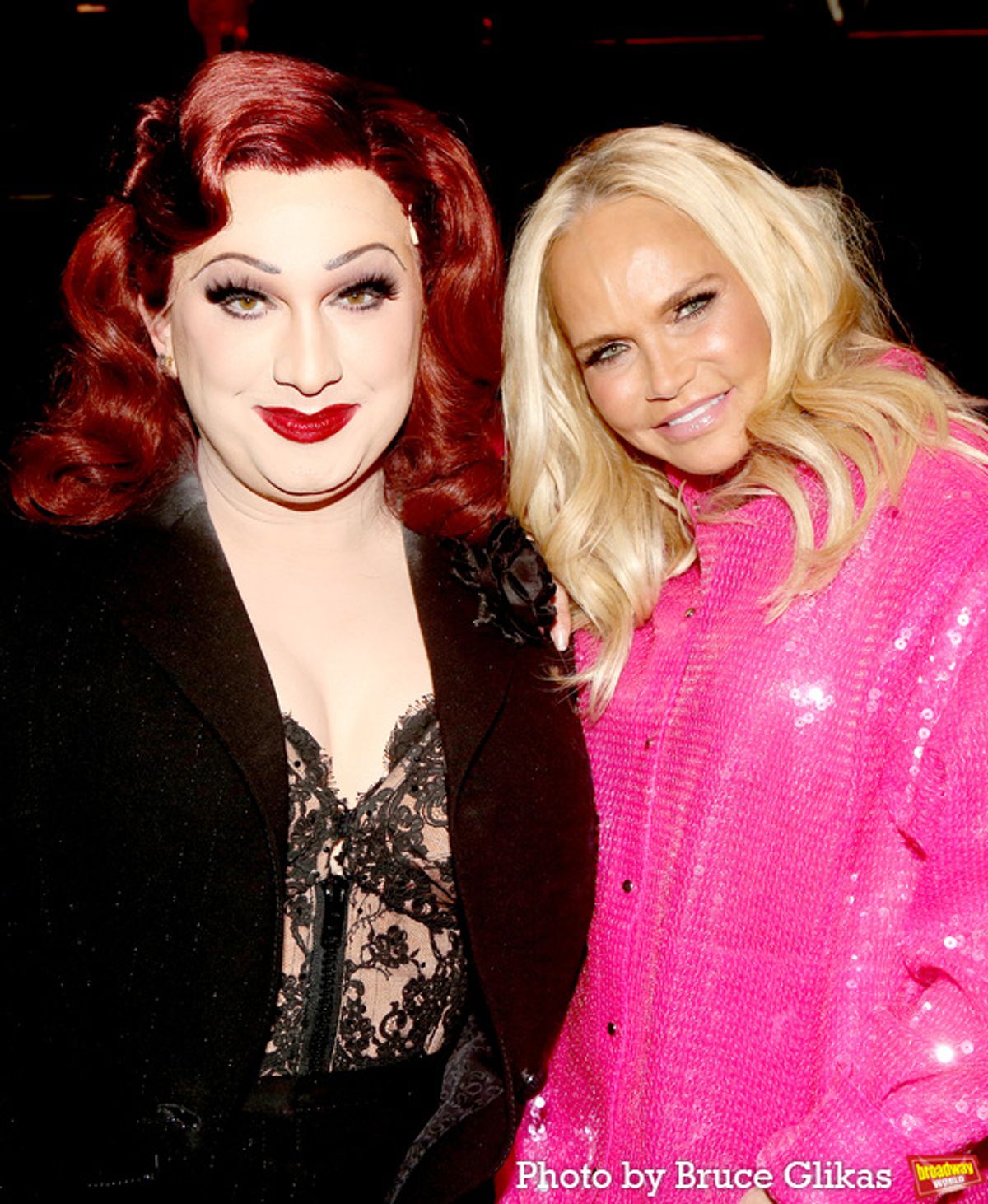 Jinkx Monsoon and Kristin Chenoweth  at 
