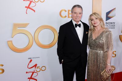 Eric Braeden and Melody Thomas Scott Photo