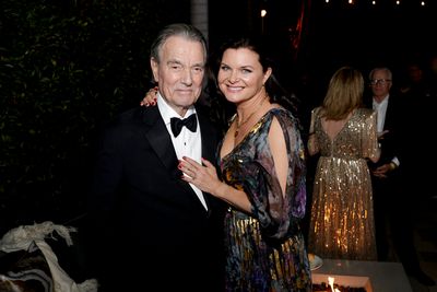 Eric Braeden and Heather Tom  Photo