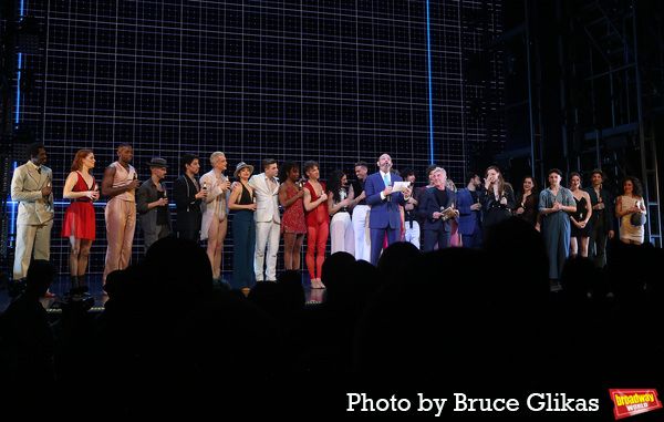 Producer Joey Parnes, Director/Choreographer Wayne Cilento and The Cast of 