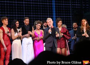 Director/Choreographer Wayne Cilento and The Cast of "Dancin'" Photo