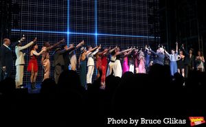 Director/Choreographer Wayne Cilento and The Cast of "Dancin'" Photo