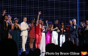 Director/Choreographer Wayne Cilento and The Cast of "Dancin'" Photo