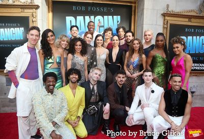 The "Dancin'" Cast: Yeman Brown, Dylis Croman, Jovan Dansberry, Jacob Guzman, Kolton  Photo