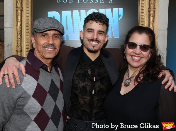 Jacob Guzman and his parents Photo