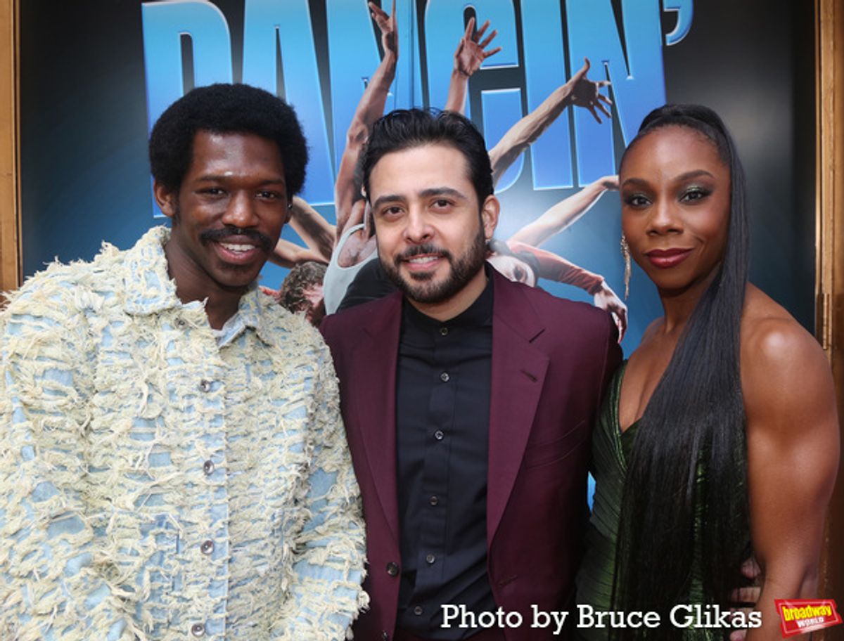 Yeman Brown, Manuel Herrera and Khori Michelle Petinaud at 