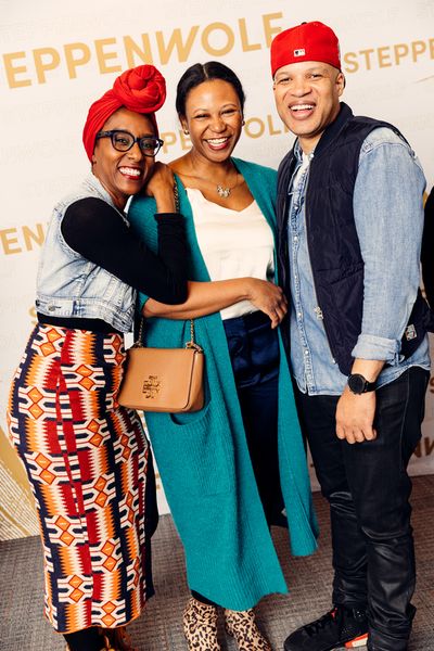 Celeste Cooper, Alana Arenas and Glenn Davis  Photo