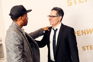 Namir Smallwood and Rajiv Joseph @ BroadwayWorld Namir Smallwood and Rajiv Joseph Photo