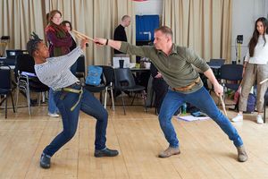 Adjoa Andoh, Daniel Hawksford                                Photo