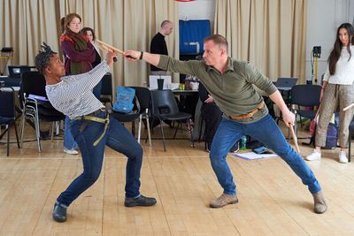 Adjoa Andoh, Daniel Hawksford                                Photo
