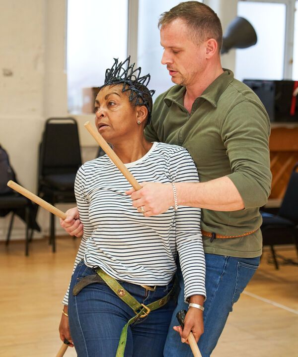 Adjoa Andoh, Daniel Hawksford                                 Photo