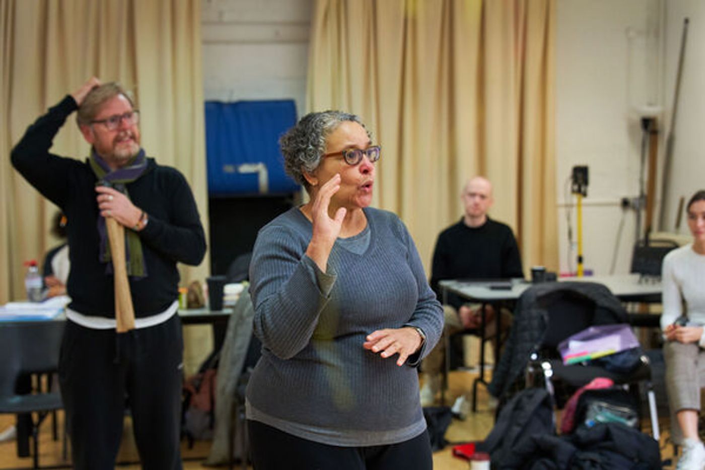 Photos: See Adjoa Andoh and More in Rehearsals for RICHARD III  Image