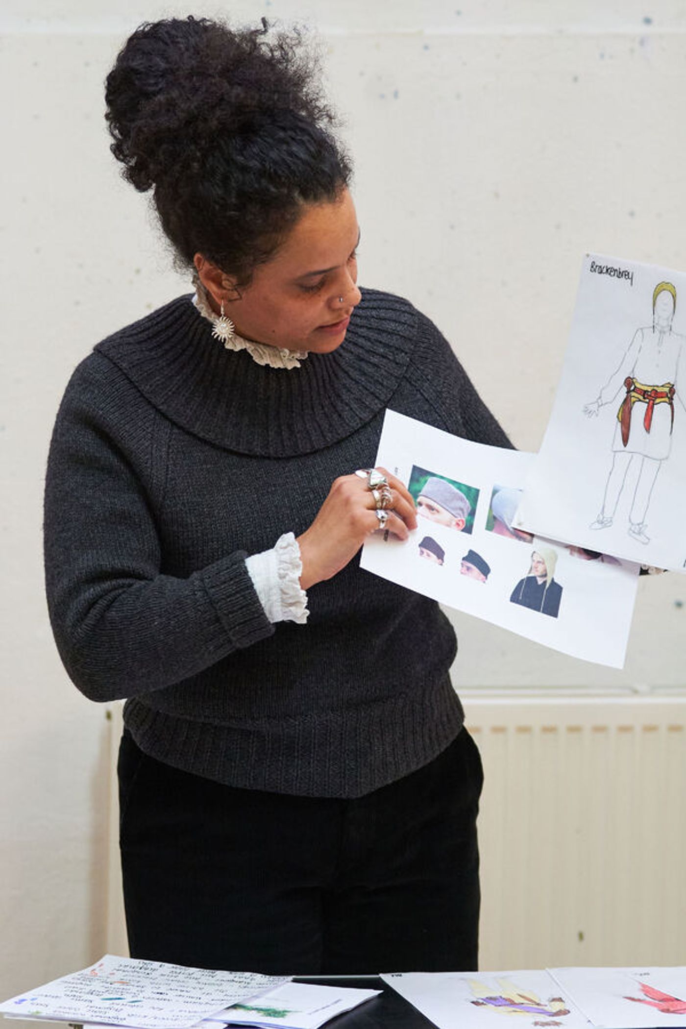 Photos: See Adjoa Andoh and More in Rehearsals for RICHARD III  Image