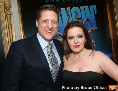 Christopher Sieber Jennifer Simard Photo