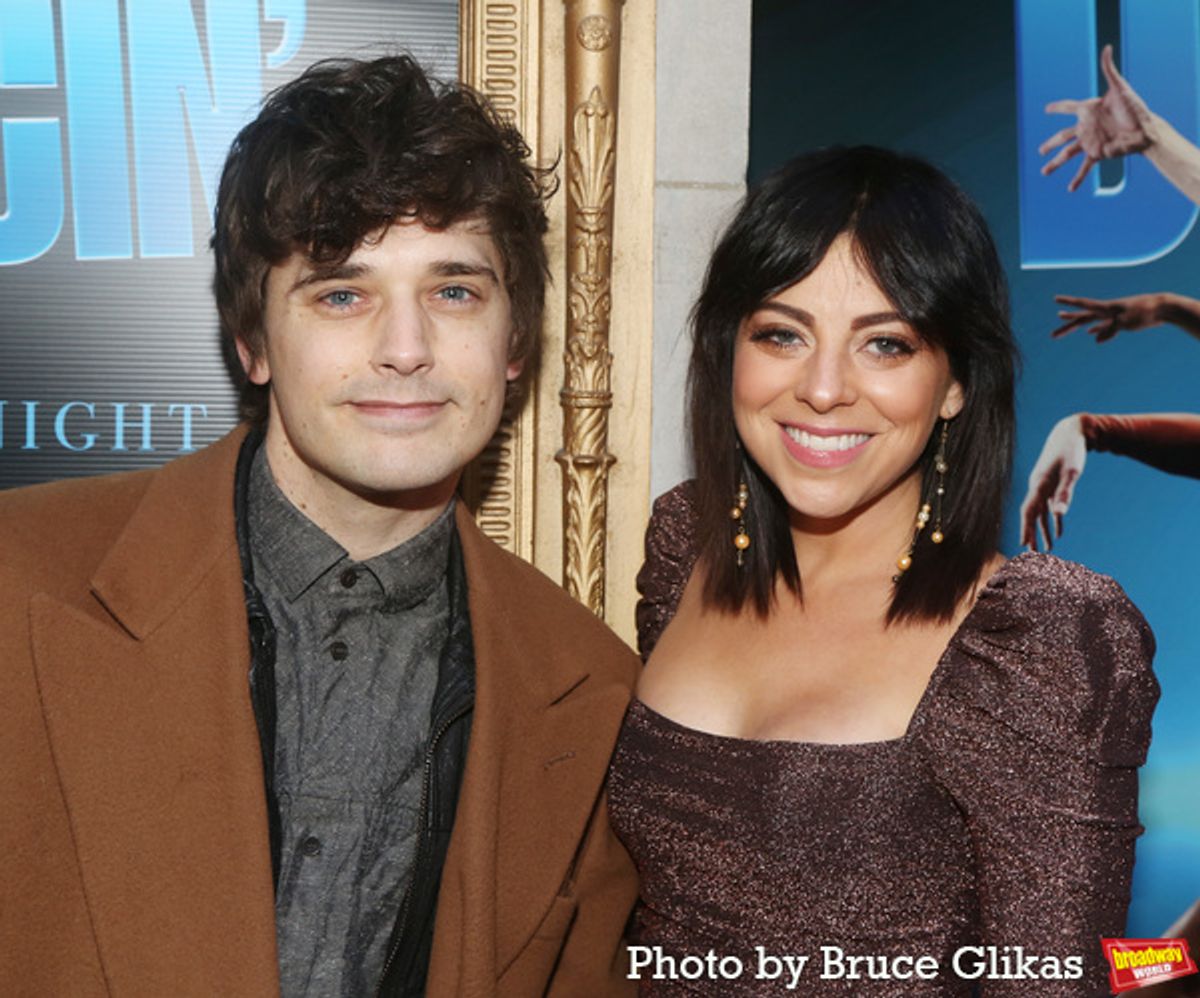 Andy Mientus and Krysta Rodriguez at 