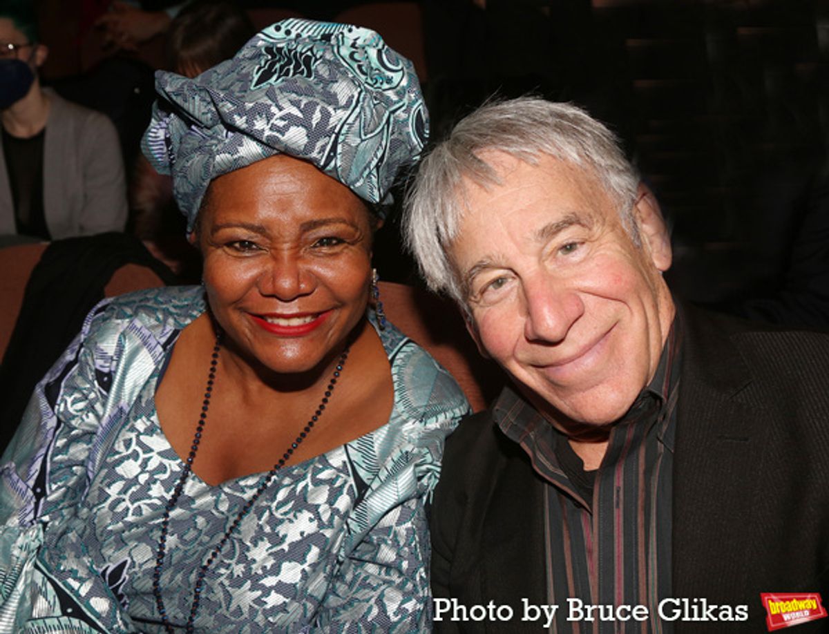Tonya Pinkins and Stephen Schwatrz at 