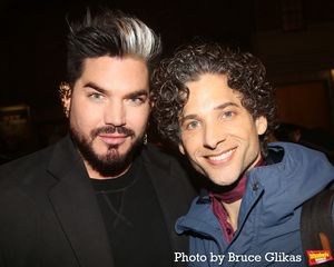 Adam Lambert and Peter John Chursin Photo