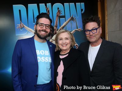 Rob Russo, Hillary Clinton and Jamie DuMont Photo