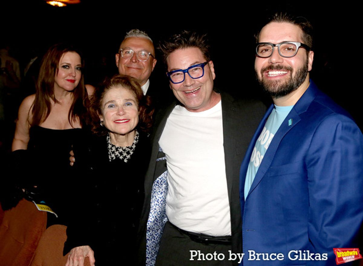 Jennifer Simard, Tovah Feldshuh, Rick Miramontez, Jamie DuMont and Rob Russo at 