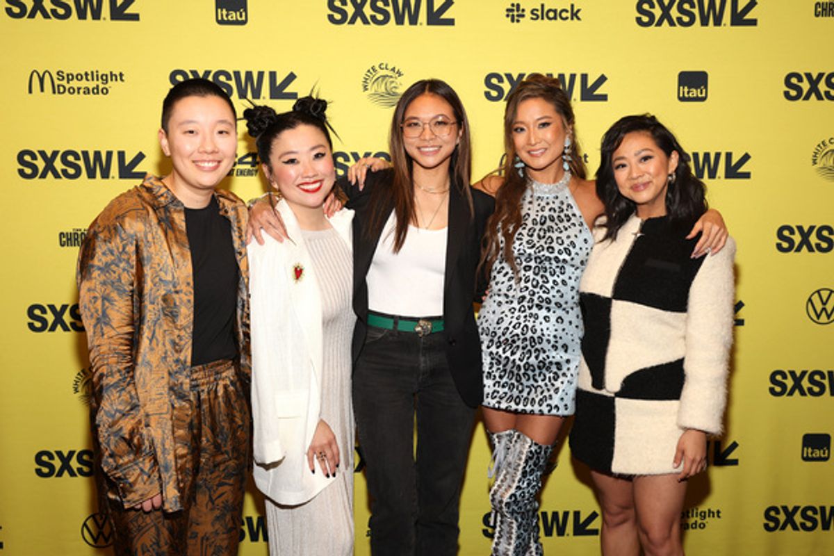 Sabrina Wu, Sherry Cola, Adele Lim, Ashley Park, Stephanie Hsu at 