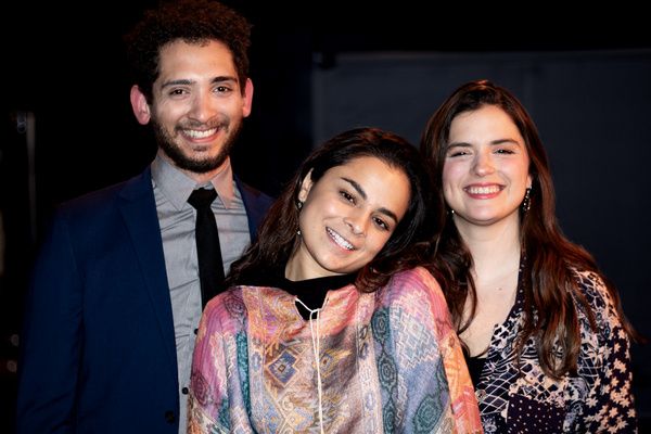 (L-R) Bryant Jager, Valeria Aceves, and Claudia Ramos-Jord n | photo by Breonn Lyons Photo