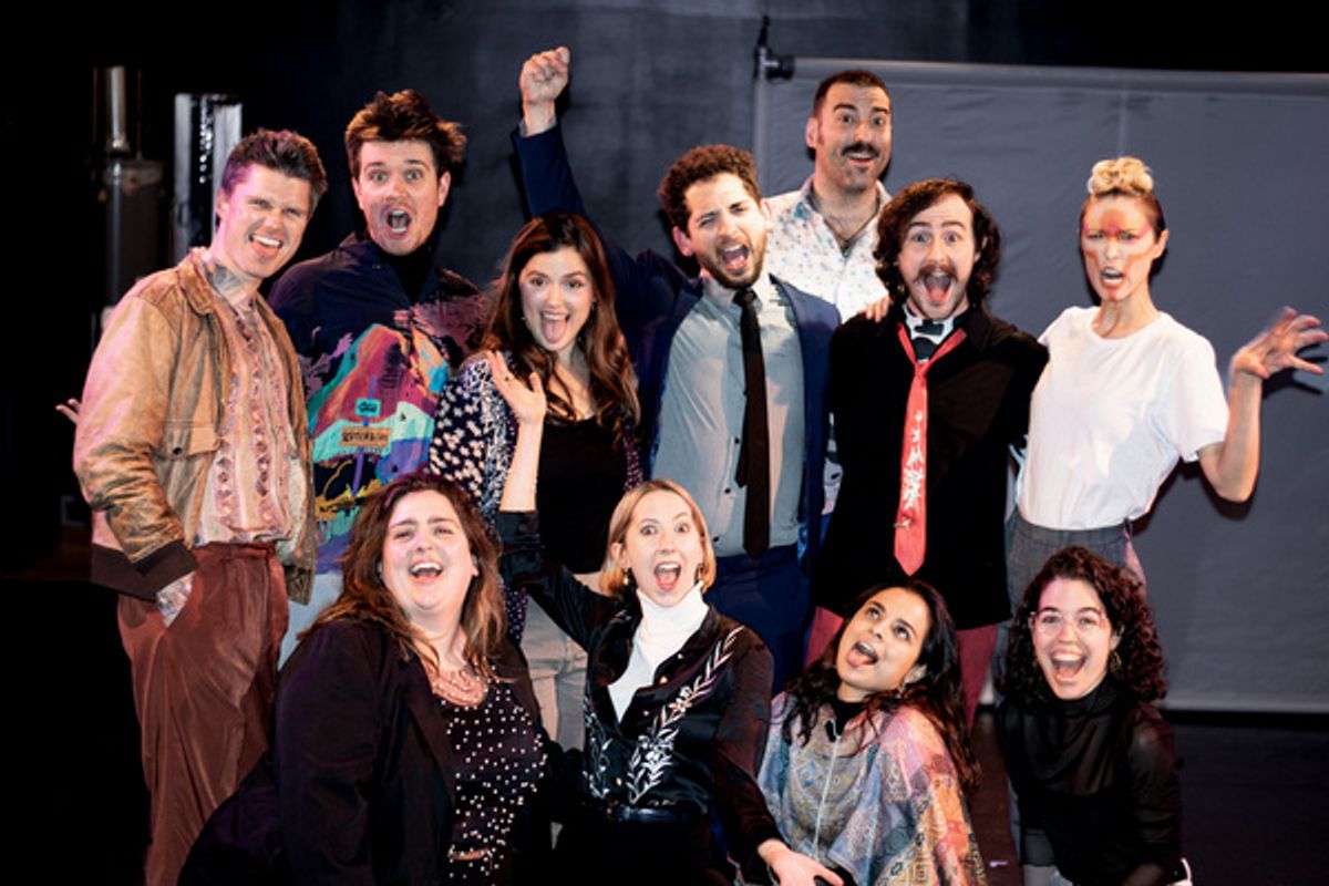 (L-R) Mackian Bauman, Jesse B Koehler, Claudia Ramos-Jord n, Bryant Jager, Matt Sorensen, Francis MacCall, Al Groppi, Madeline Wall, Ana Cristina Da Silva, Valeria Aceves, and Sarah Jones | photo by B at 