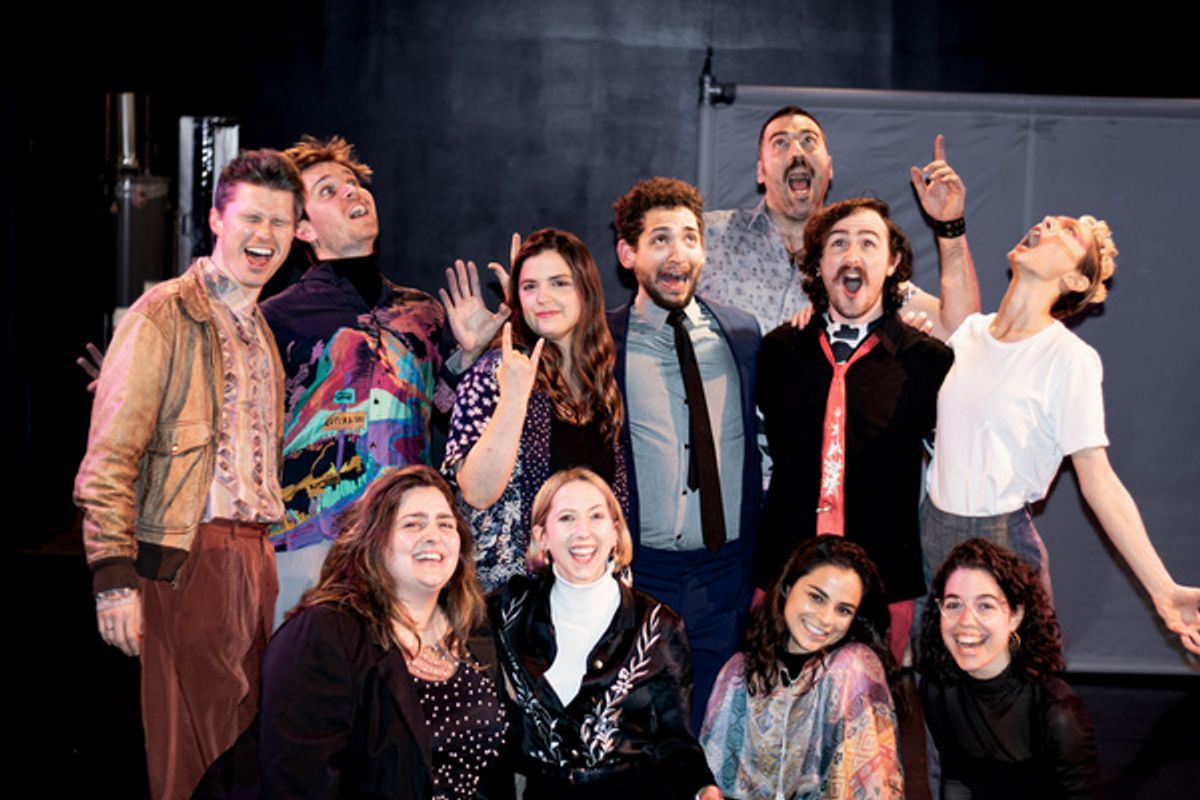 (L-R) Mackian Bauman, Jesse B Koehler, Claudia Ramos-Jord n, Bryant Jager, Matt Sorensen, Francis MacCall, Al Groppi, Madeline Wall, Ana Cristina Da Silva, Valeria Aceves, and Sarah Jones | photo by B at 
