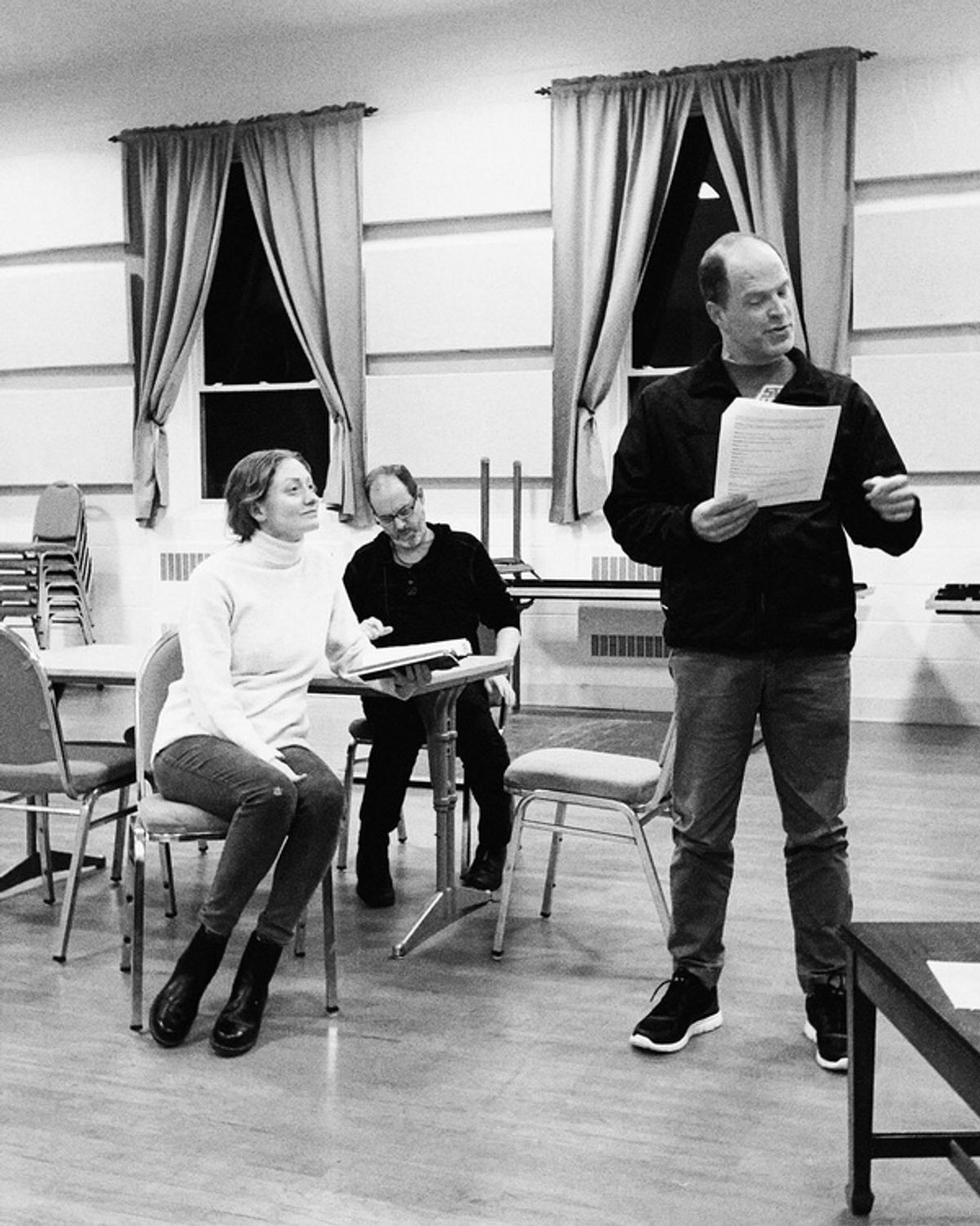 Jill Rittinger, Christopher Conway, and Jon Froehlich at 