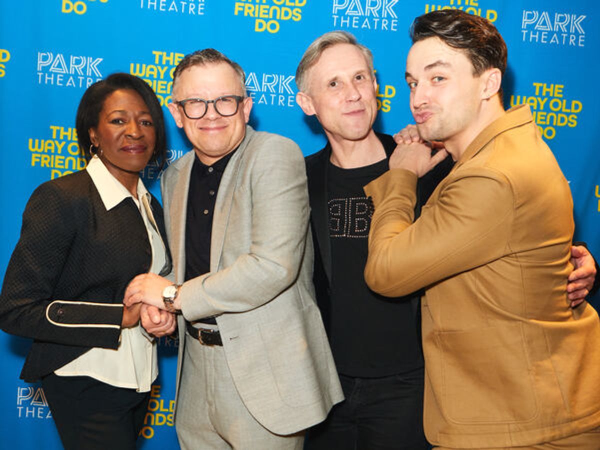 Donna Berlin, James Bradshaw, Ian Hallard, Andrew Horton at 