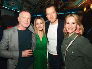 Hugo Speer, Jez Bond, and guests @ BroadwayWorld Hugo Speer, Jez Bond, and guests Photo