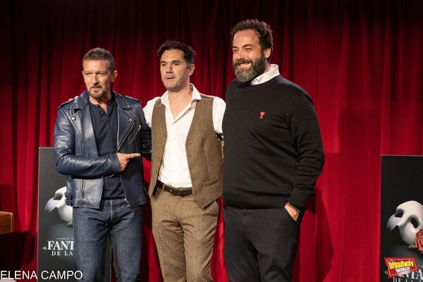 Antonio Banderas, Federico Bellone e Iñaki Fernández Photo