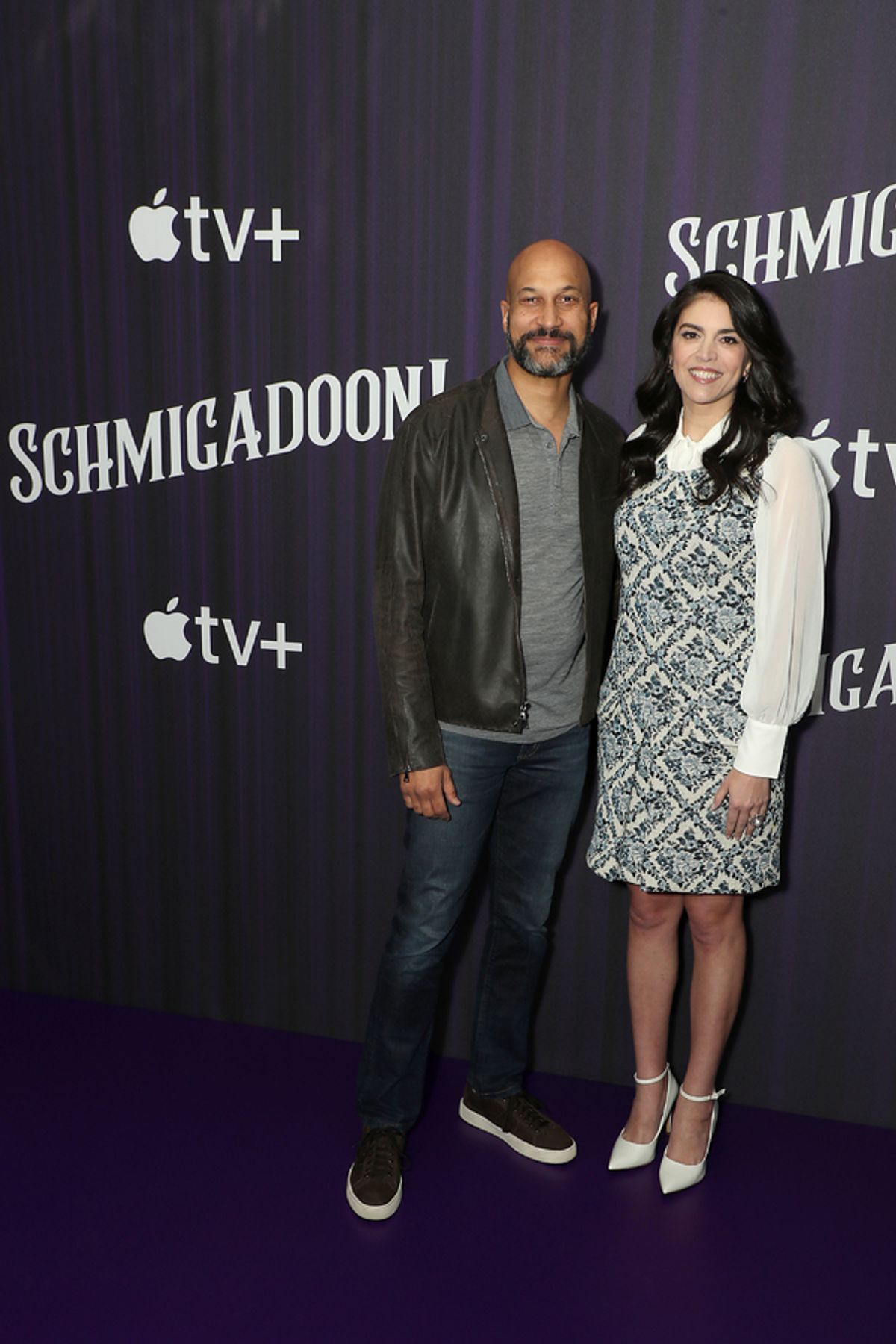 Keegan-Michael Key and Cecily Strong at 