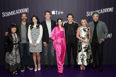 Ann Harada, Keegan-Michael Key, Cecily Strong, Cinco Paul, Dove Cameron,  Aaron Tveit Photo