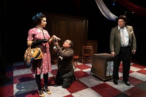 Sera Heywood-Rakhimova, Michael Redfield, and Ilia Volok  Photo by Jenny Graham  Photo