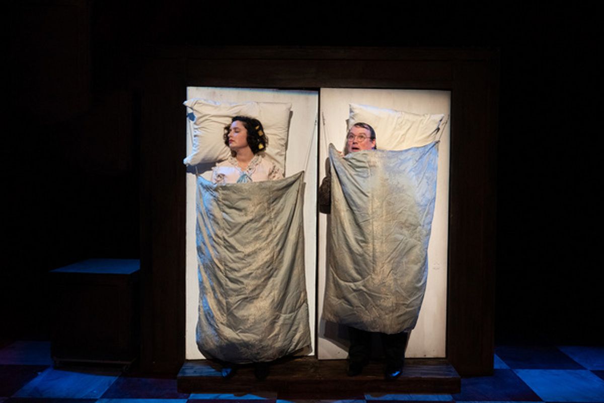 Sera Heywood-Rakhimova and Michael Redfield  Photo by Jenny Graham  at 